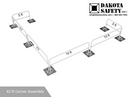 Standard Guard Rail Assemblies (Safety Rail 2000 Standard Size Guard Rail)