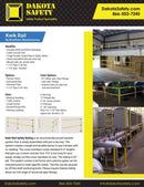 KwikGuard OSHA-Compliant Roof Safety Railing System