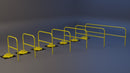 SafetyRail2000 Guard Rail Ballasted Fall Protection- Dakota Safety