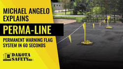 Permaline Permanent Warning Flag System in 60 secs - Dakota Safety