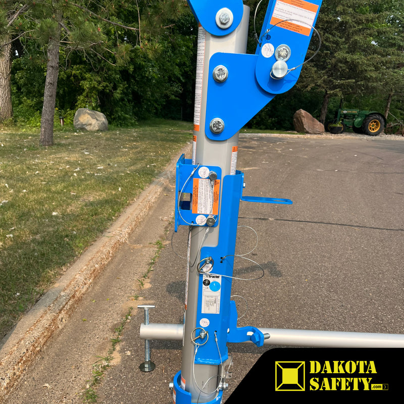 Tractel Davitrac Davit Arm for Confined Space Entry and Safe Lifting