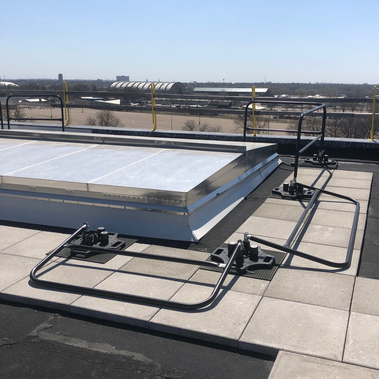 Stackable Guard Rail Collapsible Guardrails | StealthRail – Dakota Safety