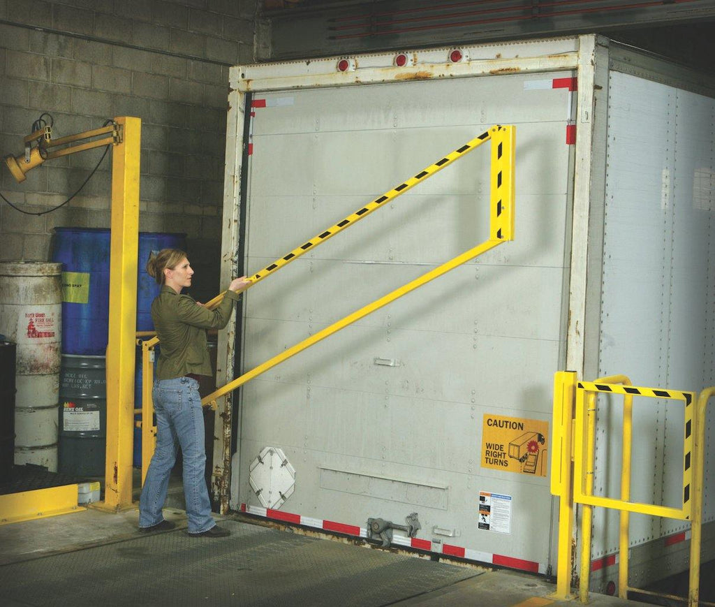 Loading Gate Dock Net Straight Dock Gates | Folding Dock Gates | Dock Door Gates – Dakota Safety