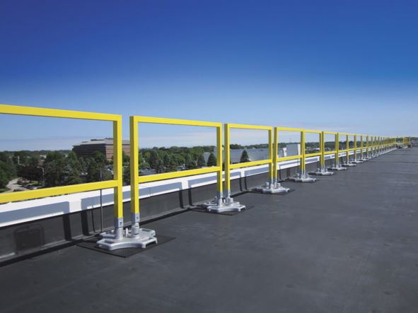 Safety Rail 2000FG - Fiberglass Roof Guard Rail