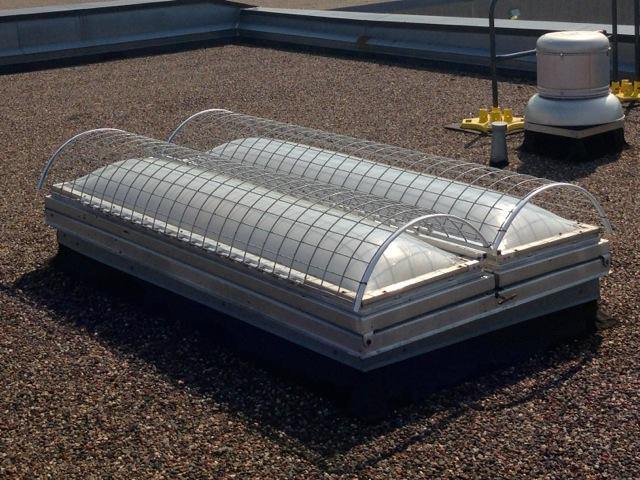Fall Protection Screen Roof Safety Skylight Screen | Skylight Fall Protection | Dakota Safety