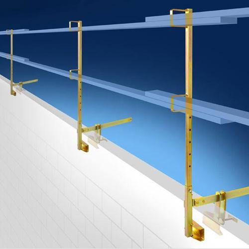 Temporary Railing Brackets Railing How Can I Mount An Angled Deck