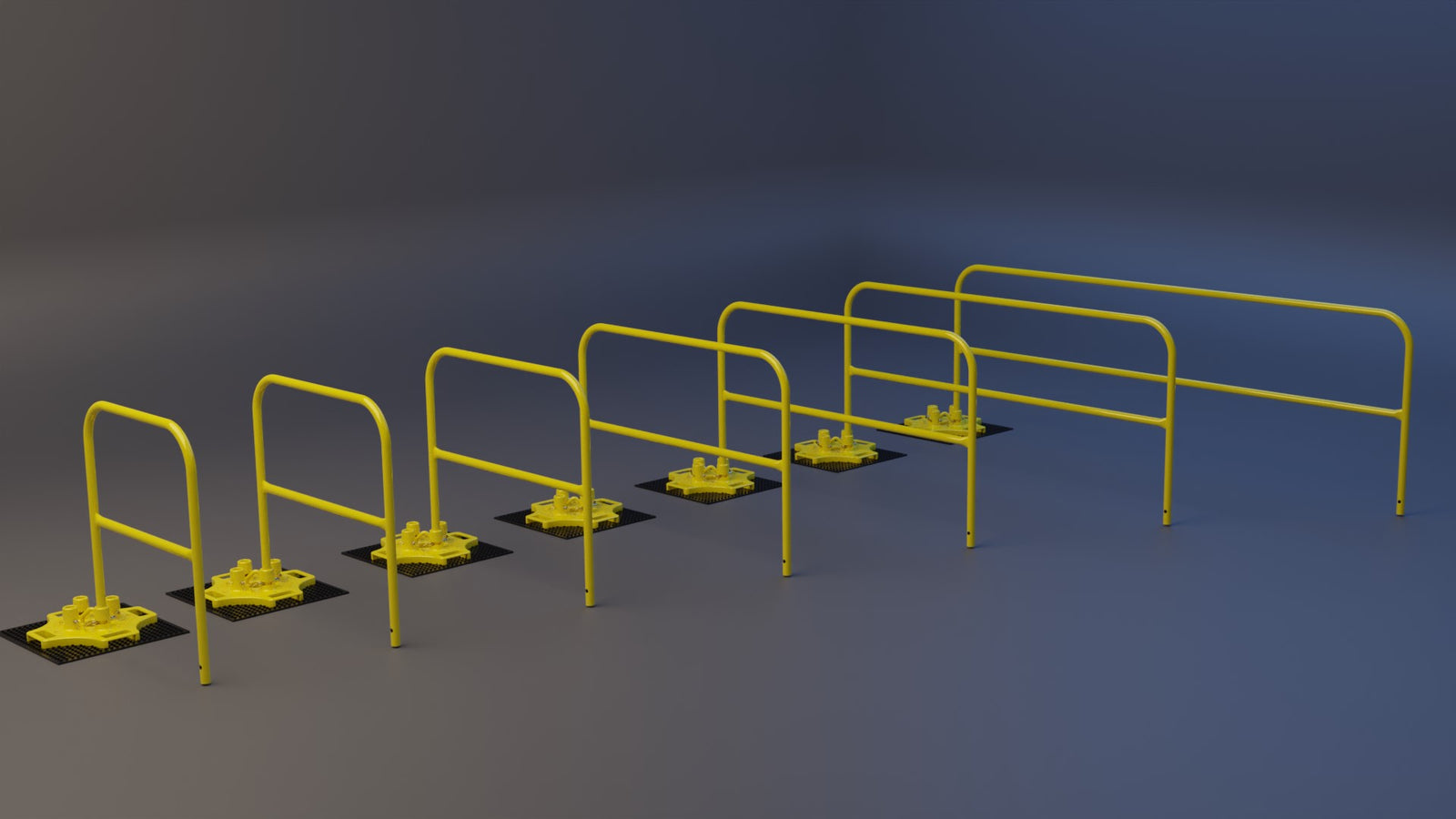 SafetyRail 2000 | OSHA Compliant Roof Safety Fall Protection Guardrail ...