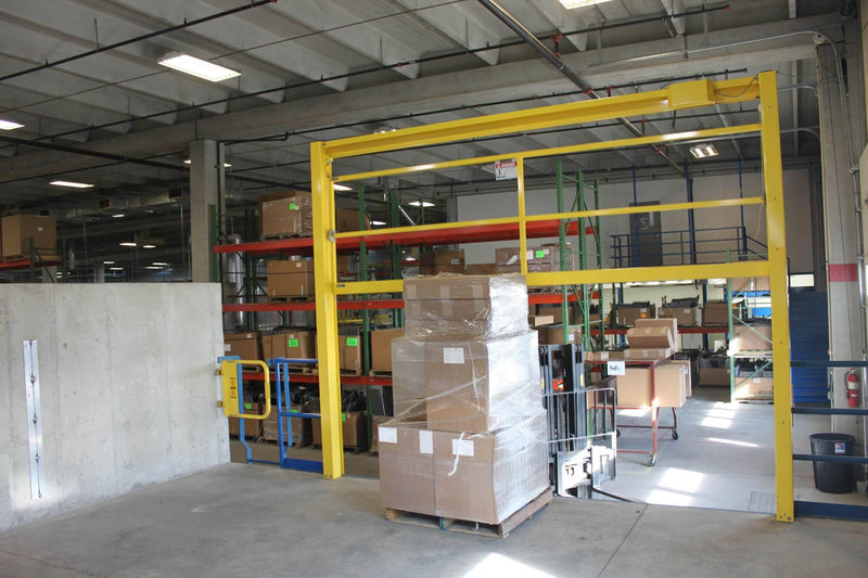 Vertical Mezzanine Gates | Mezzanine Fall Protection | Dakota Safety